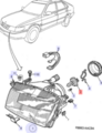 32020452 - Unclassified: HEADLAMP BULB for Saab Image