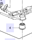 13280217 - : INSULATION for Saab: 9-5 Image