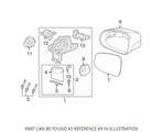 32314138 - Body: Mirror Cover for Volvo: XC90 Image