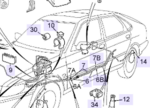 4839254 - : Brake Line for Saab Image