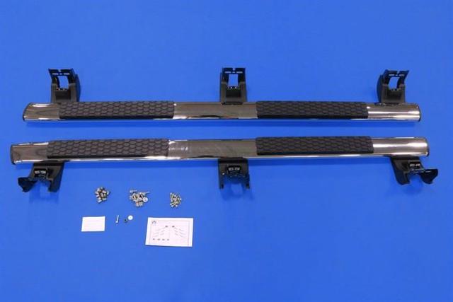 82213591AE - Exterior Accessories: Chrome Tubular Side Steps for Mopar Image