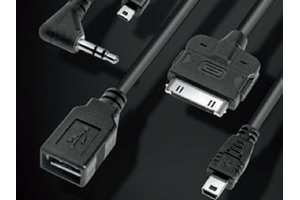 4F0051510AM - Audio/Video: Apple&amp;reg  lightning cable adapter set for Audi: A3, A3 Quattro, A4 Quattro, A5 Quattro, A6 Quattro, A7 Quattro, A8 Quattro, Q3, Q5, Q7, S3, S4, S5, S6, S7, S8, SQ5 Image