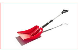 8R0096010D - Miscellaneous: Snow shovel with telescoping handle for Audi: A3, A3 Quattro, A3 Sportback e-tron, A4 allroad, A4 Quattro, A5 Quattro, A6 Quattro, A7 Quattro, A8 Quattro, allroad, Q3, Q5, Q7, R8, RS5, RS7, S3, S4, S5, S6, S7, S8, SQ5, TT Quattro, TTS Quattro Image