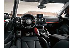 8V1072045 - Interior: Interior color kit - Center Console Trim for Audi: A3, A3 Quattro, A3 Sportback e-tron Image