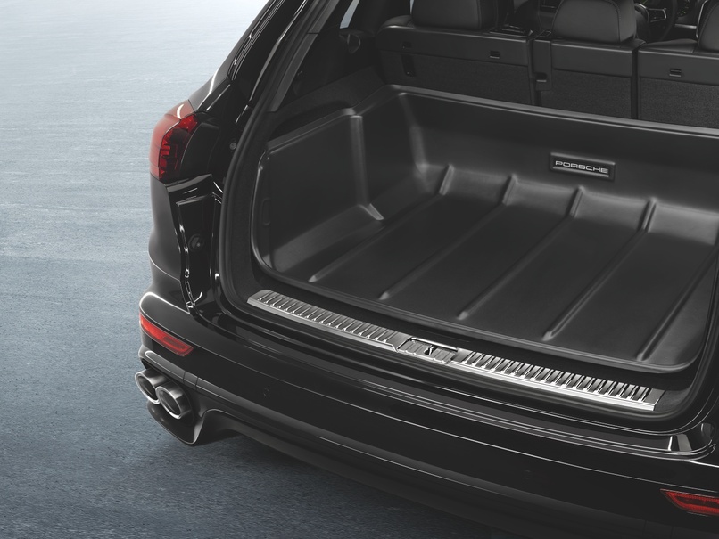 95804400015 - Interior: Luggage compartment liner, high for Porsche: Cayenne Image