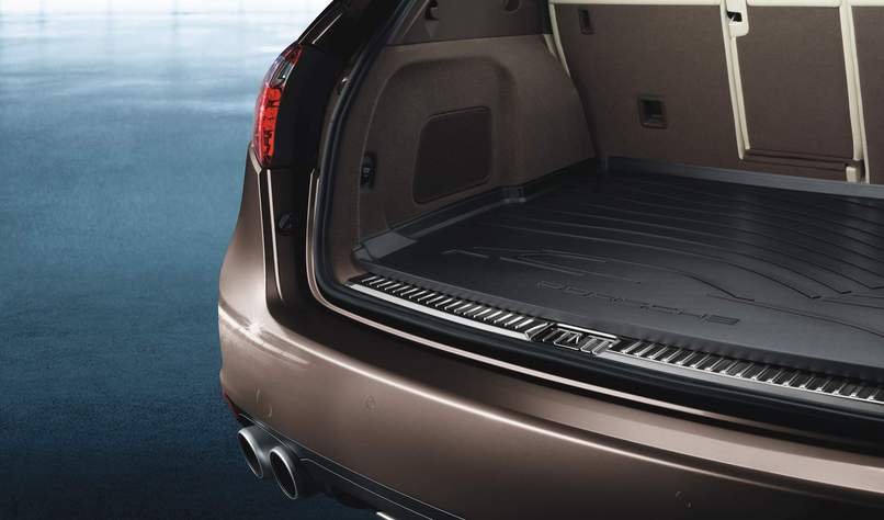 95804400027 - Interior: Luggage Compartment Liner, Flat for Porsche: Cayenne Image
