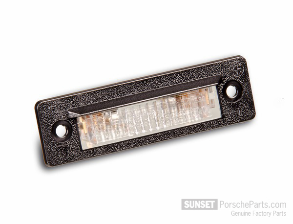1992-2005 Porsche License plate light in black for Porsche 964