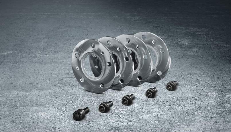 99104450000 - Wheels: Wheel spacers on front and rear axles, 5 mm for Porsche: 911, Boxster, Cayman Image