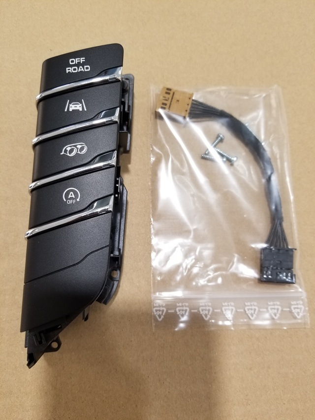 95B907042APDML - : Control Panel With Pushbuttons for Porsche Image
