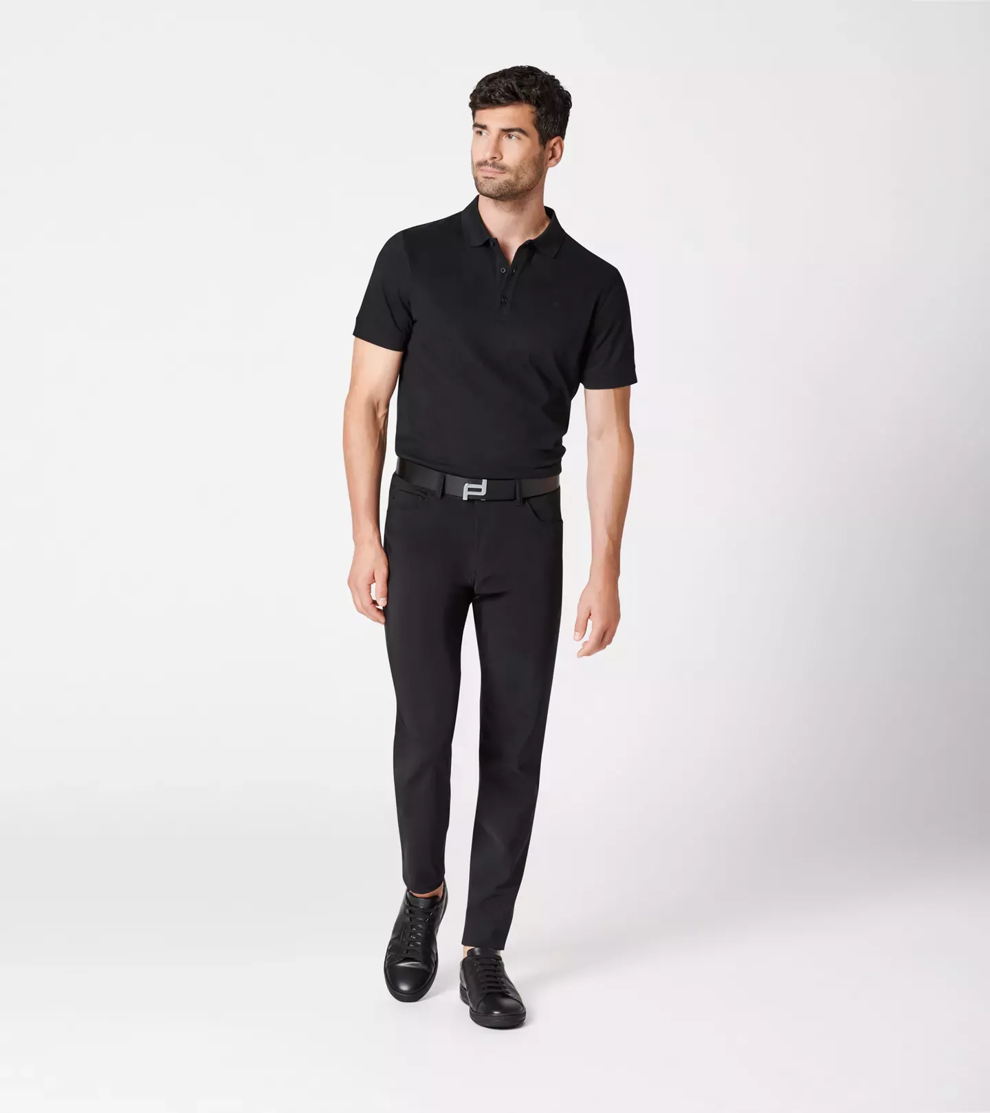 404690168P - : P-Icon Polo - Jet Black for Porsche Image