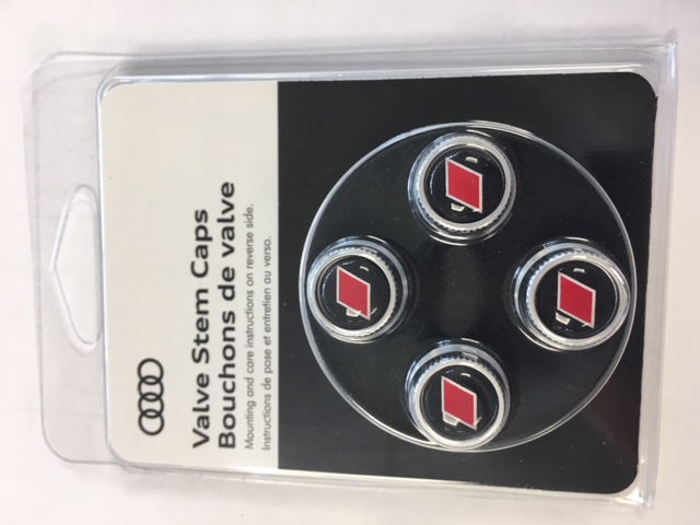 ZAW355000AS - Wheels: Valve Stem Caps for Audi: A3, A3 Quattro, A3 Sportback e-tron, A4 allroad, A4 Quattro, A5 Quattro, A5 Sportback, A6 Quattro, A7 Quattro, A7 Sportback, A8 Quattro, allroad, Q3, Q5, Q7, Q8, R8, RS3, RS5, RS5 Sportback, RS7, S3, S4, S5, S5 Sportback, S6, S7, S8, SQ5, TT Quattro, TT RS Quattro, TTS Quattro Image