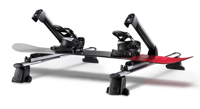 4M0071129 - Hauling: Snowboard/Ski Rack for Audi: A3, A3 Quattro, A3 Sportback e-tron, A4 allroad, A4 Quattro, A5 Quattro, A5 Sportback, A6 allroad, A6 Quattro, A7 Quattro, A7 Sportback, A8 Quattro, allroad, e-tron GT, Q3, Q4 e-tron, Q5, Q7, Q8, Q8 e-tron, RS e-tron GT, RS3, RS5, RS5 Sportback, RS7, S3, S4, S5, S5 Sportback, S6, S7, S8, SQ5, SQ7, SQ8, TT Quattro, TT RS Quattro, TTS Quattro Image