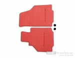 4480053M30 - : Floor mats in Boxster Red for Porsche Boxster 986 (LHD) for Porsche Image
