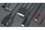 4F0051510M - Body: Micro-USB AMI Cable for Audi: allroad Image