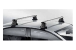8K5071126B - Hauling: Roof Bar - Silver &amp; Black for Audi: A4 Quattro, S4 Image