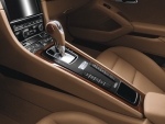 99155398103S65 - : Mahogany center console trim for Porsche: 718 Boxster, 718 Cayman, 718 Spyder, 911, Boxster, Cayman Image