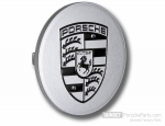9933613030061M - : Hub cap with Crest in black for Porsche 928, 964, 968 and 993 for Porsche: 911, 928, 968 Image