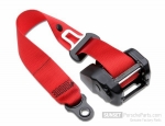 99380302103N13 - : Seat belt for rear seat in Guards Red for Porsche 993 for Porsche Image