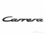 9965592370670C - : Logo "Carrera" in Rally Black for upper rear lid for Porsche 996 for Porsche Image