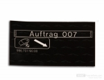 99670119000 - Body: Fuel Label for Porsche: 911, Boxster Image