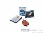 PCG044200004RB - : Key pouch for Porsche 356 in brown leather for Porsche Image