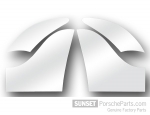 PCG55932511 - : Stone guard film, rear side section, for Porsche 964 for Porsche Image