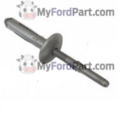 W705297S300 - Body: Lower Cover Rivet for Ford: Edge, Escape, Explorer, F-150 Lightning, Fiesta, Focus, Fusion, Police Interceptor Utility, Police Responder Hybrid, SSV Plug-In Hybrid | Lincoln: MKX, MKZ, Nautilus | Mercury: Mariner, Milan Image
