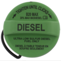 LC3Z9030C - Fuel System: Filler Cap for Ford: F-250 Super Duty, F-350 Super Duty, F-450 Super Duty, F-550 Super Duty Image