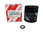 90915YZZD1X10 - : (10)Genuine OEM Toyota Oil Filter &amp; Drain Plug Gasket Kit for Toyota Image