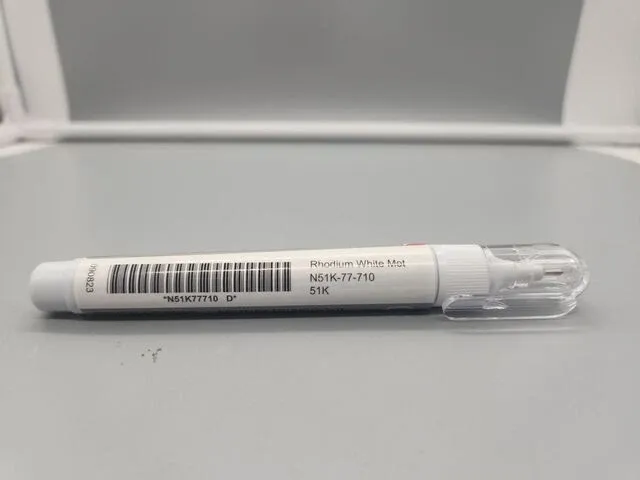 N51K77710 - Exterior: Touch-Up Paint - Rhodium White Metallic (51K) for Mazda Image