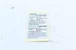BBM461439A - : AC Label for Mazda: 3, 5 Image
