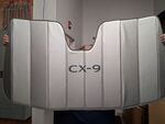 8MN03A - Interior: Windshield Sunscreen - Silver with CX-9 logo for Mazda Image