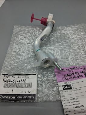 thumbnail interactive-video image 1 of NEW OEM Mazda MX-5 Miata Connector Pipe Exhaust Tube 2016-2021 (NA6W-61-466B) 1 of 6