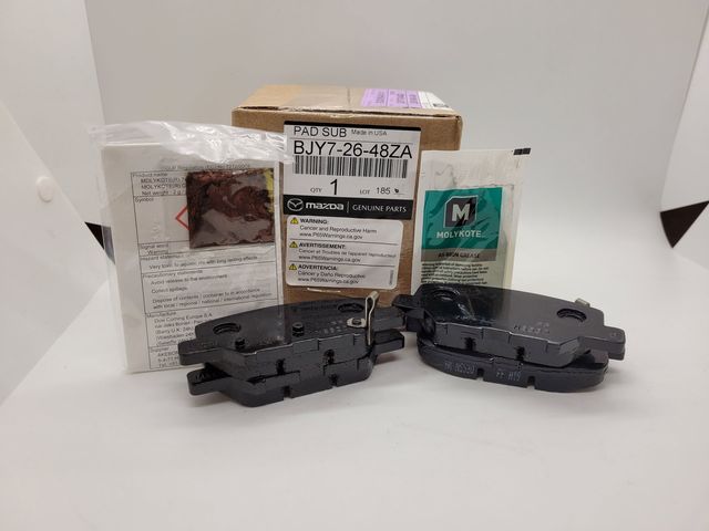 BJY7-26-48ZA - Brake Pads Rear 2014-2018 Mazda 3 | Mazda Parts Connect