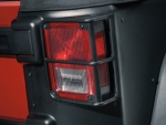 82210270AD - : Satin Black Tail Lamp Guards for Mopar Image