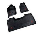 82215422AD - : All-Weather Floor Mats, Front &amp; Rear -- Crew (Black -- Rebel) for Mopar Image