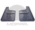 82216220AA - : Rear Heavy-Duty Rubber Splash Guards for Mopar Image