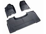 82215323AD - : All-Weather Floor Mats, Front &amp; Rear -- Quad (Black) for Mopar Image