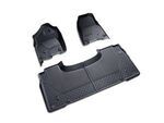 82215756AC - : All-Weather Mat Kit - Mega Cab with Bucket Seats - Black for Mopar Image