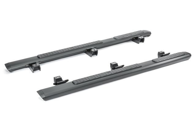 ギンガ Black Tubular Side Steps for Jeep Wrangler 4-Door 82215327AB
