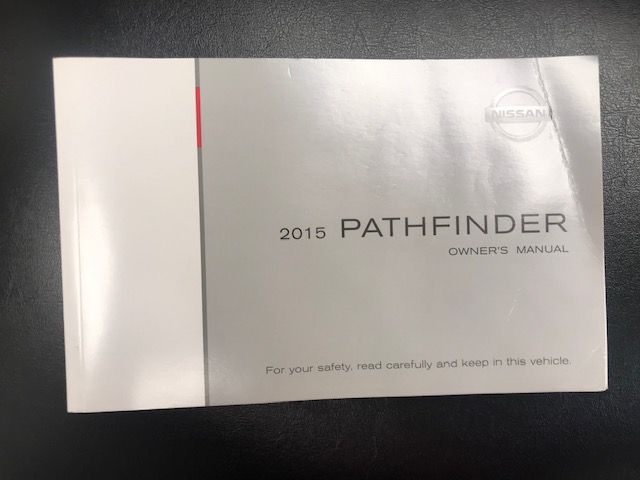 15PATHFINDERBOOK - : 2015 PATHFINDER OWNERS MANUAL for Nissan Image