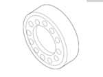 21051EZ40A - : Idler Pulley for Nissan: TITAN XD Image