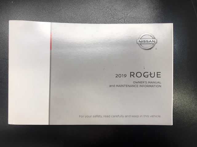 19ROUGEBOOK - : 2019 ROUGE OWNERS MANUAL for Nissan Image