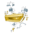 80A941773J - Electrical: Headlamp Assembly for Audi Image