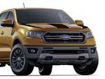 VKB3Z-6320000-A - : Black Cowl Hood Stripe Decal Kit for Ford Ranger for Ford Image