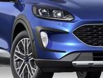 VLV4Z17626B - : Air Design Satin Black Parking Light Air Curtains for Ford Escape for Ford Image