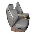 VFL3Z15600D20BB - : Charcoal Front Captain's Seat Covers for Ford Super Duty for Ford: E-350 Super Duty, E-450 Super Duty, F-150, F-250 Super Duty, F-350 Super Duty, F-450 Super Duty, F-550 Super Duty Image