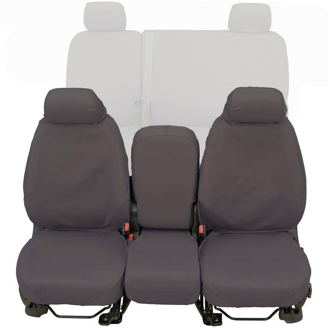 VML3Z25600D20BD - Interior: Charcoal 40/20/40 Front Row Seat Cover for Ford F-150 for Ford: E-350 Super Duty, E-450 Super Duty, F-150, F-250 Super Duty, F-350 Super Duty, F-450 Super Duty, F-550 Super Duty Image