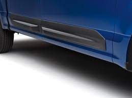 VJL3Z1820049B - Exterior: Satin Black Door Molding Kit for Ford F-150 &amp; Super Duty Super Cab for Ford: E-350 Super Duty, E-450 Super Duty, F-150, F-250 Super Duty, F-350 Super Duty, F-450 Super Duty, F-550 Super Duty Image