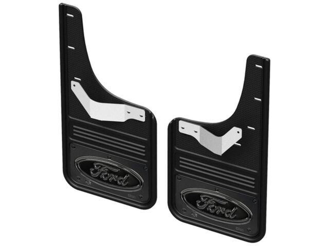 Black on Gunmetal Rear Gatorback Splash Guard for F-150 VML3Z